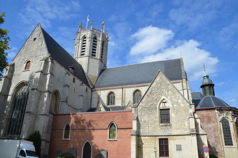 Kościół Najświętszej Marii Panny w Dendermonde. Belgia. 