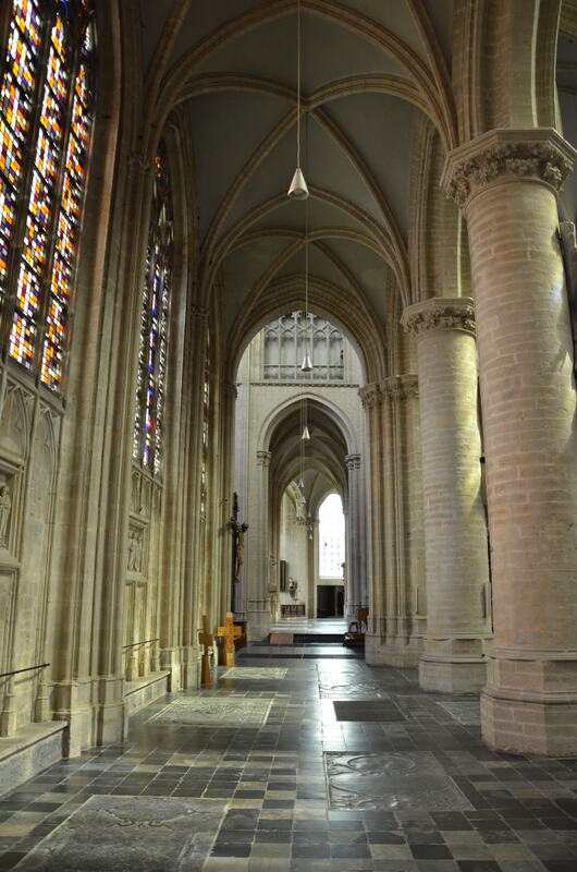 ​Kościół Our Lady across the Dyle w Mechelen. Belgia. 