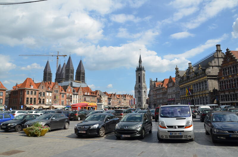 Main Square in Tournai. Belgium.
Rynek Główny w Tournai. Belgia. 