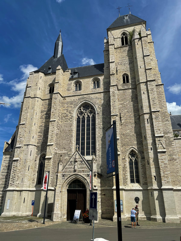 Church of Saint Leonard in Zoutleeuw in Belgium. 